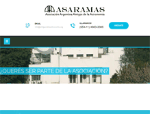 Tablet Screenshot of aaaa.org.ar